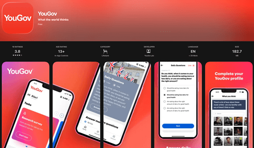 YouGov app