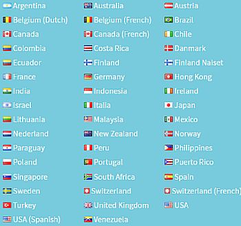 Some of the countries where Triaba is available