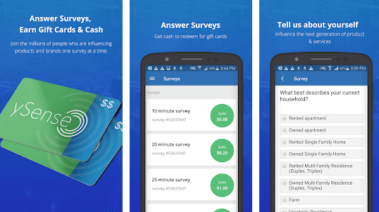 ySense app for iOS and Android