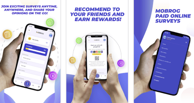 The Mobrog survey app