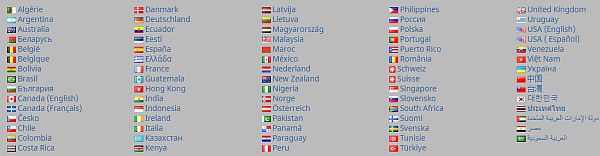 Countries where Mobrog is available