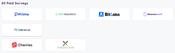 Surveys on Rewarding Ways