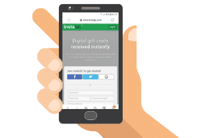 InstaGC mobile website