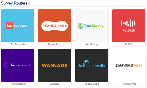 PointsPrizes survey routers
