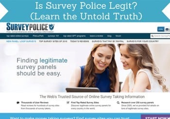 is survey police legit