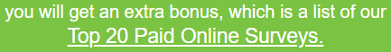 The SurveyMonster extra bonus for joining before a certain date
