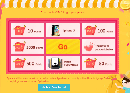 The Viewfruit lucky draw