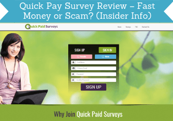 quick pay survey review header