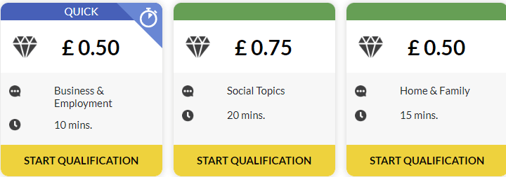 Available surveys on Valued Opinions