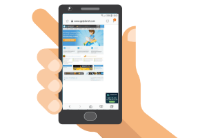GPTPlanet website on a phone