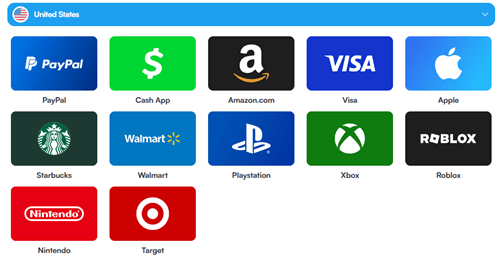 Payout methods of FeaturePoints