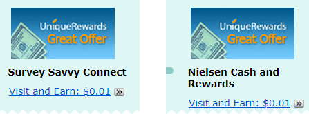 Paid ads on Unique Rewards