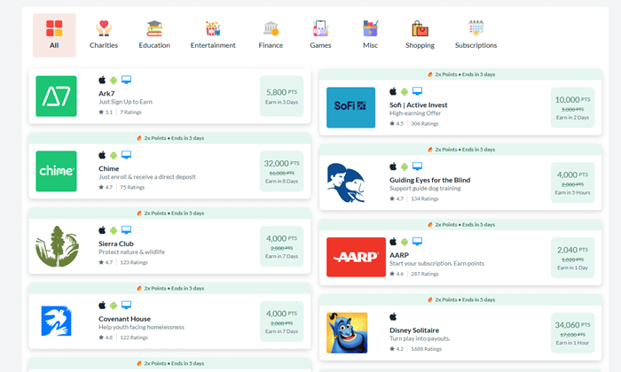 Paid offers on Branded Surveys