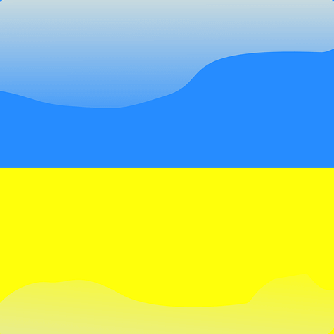 ukraine flag button