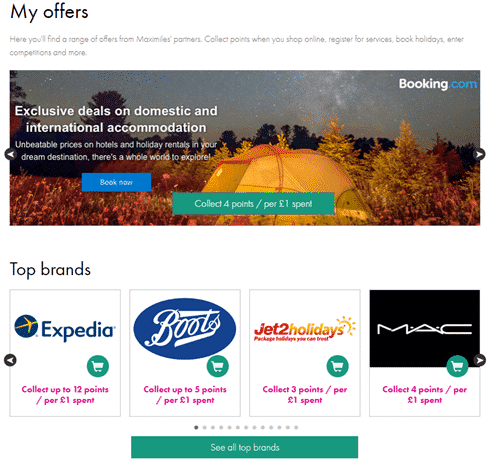 Maximiles paid offers
