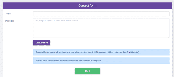 TGM Panel support page