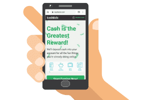 KashKick mobile site