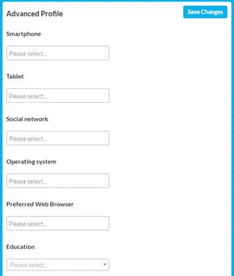 Userlytics tester profile