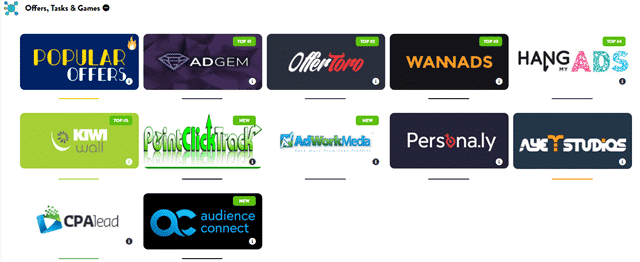 Offerwalls on Ads Repay