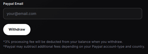PacketStream PayPal payout
