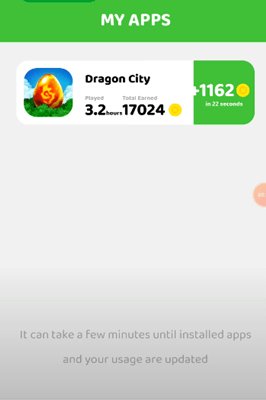 The My Apps section of Cash’em All
