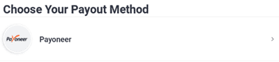PerkWiz payout method