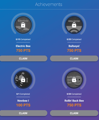 Mobee achievements