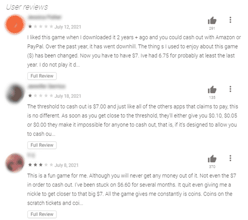 User reviews of Match To Win