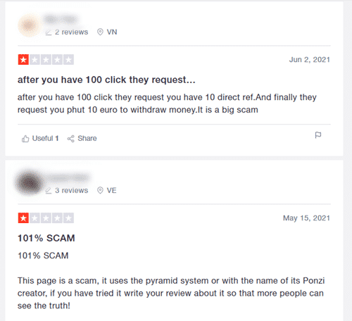 Member complaints about EmeraldBux withdrawal conditions