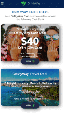 OnMyWay deals and offers