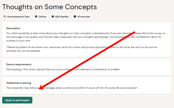 User Interviews paid research studies