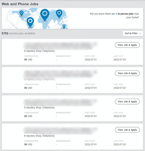 iShopFor Ipsos web and phone jobs