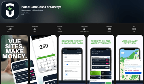 The iVueit app
