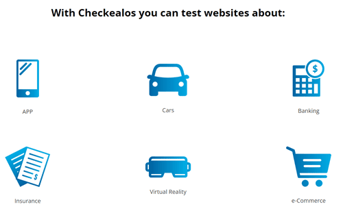 Testing projects on Checkealos