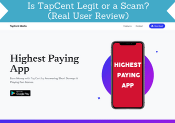 tapcent review header