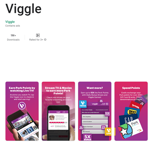 Viggle app on Google Play