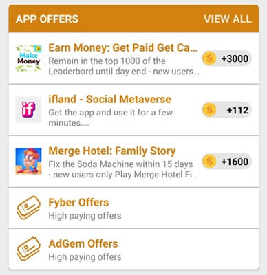 Paid offers in Reward Time