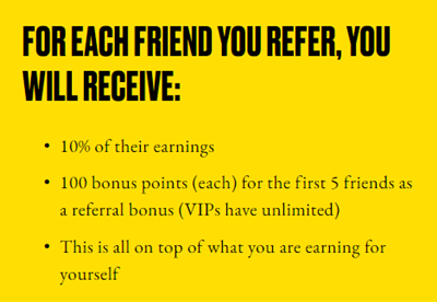 Referral program of Reklaim