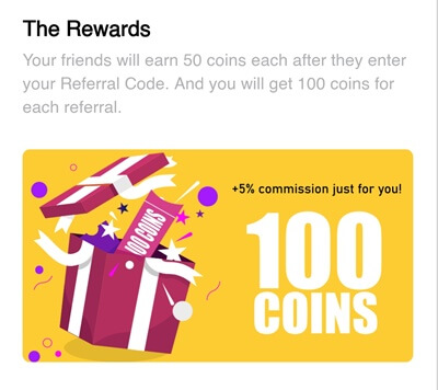 Reward Time referral program