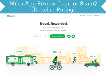 miles app review header
