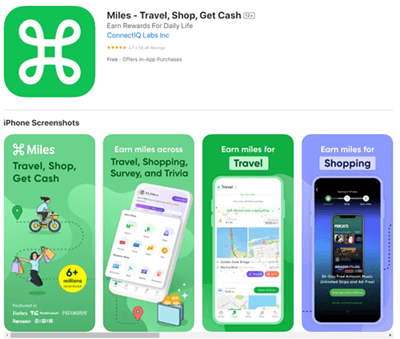 miles app