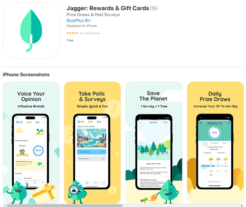 Jagger app for Android and iOS