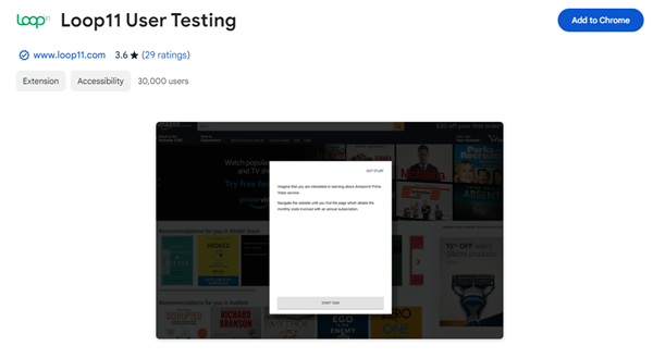 Loop11 browser extension for Chrome