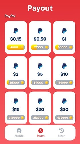 CashPlay payout method
