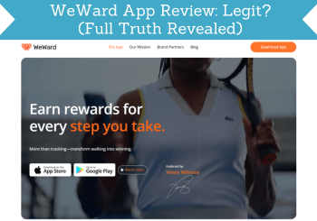 header for weward app review