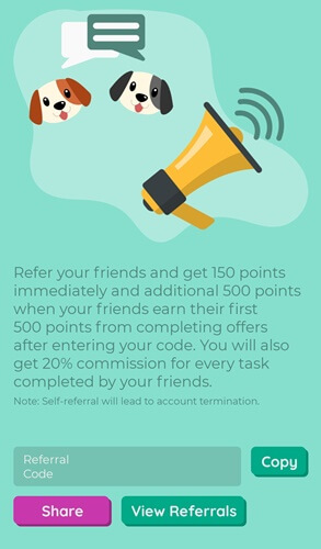 Referral program of Lovely Pet