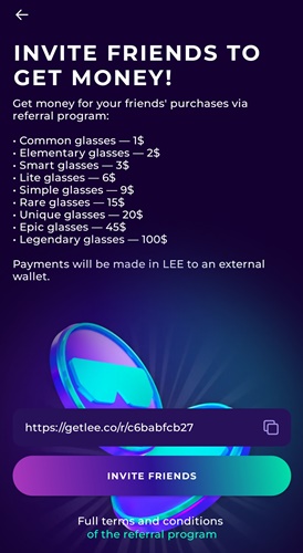 Cheelee referral program