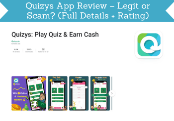 quizys app review header