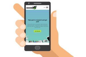 Research-i on a mobile phone