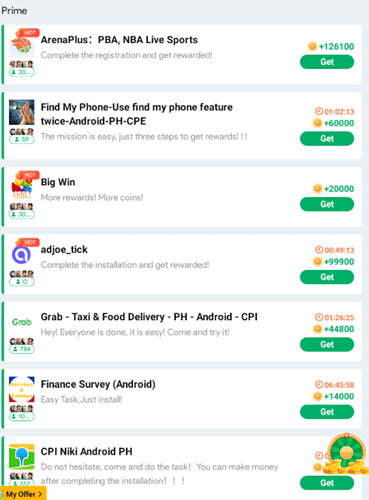 Paid offers on Tick